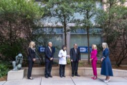 Jennie greeting Dr. Biden